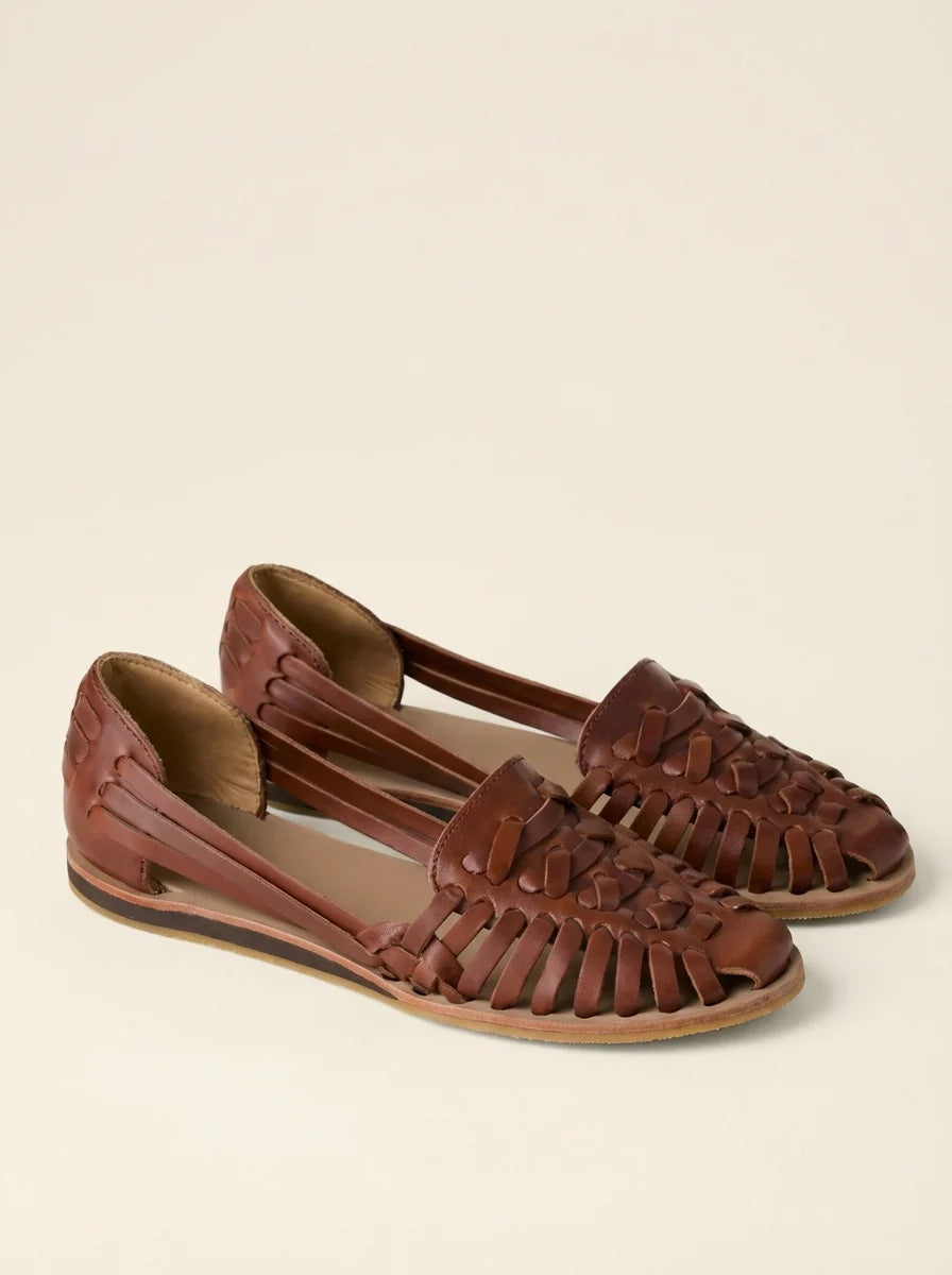 Amelia | Summer Ballet Flats Open Toe Slip On