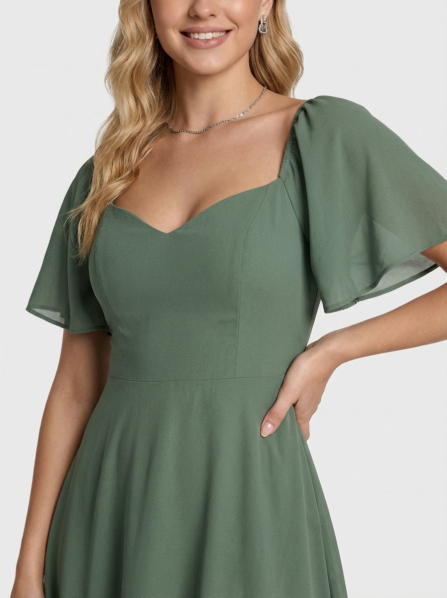 Brellmont | Elara Green Midi Dress