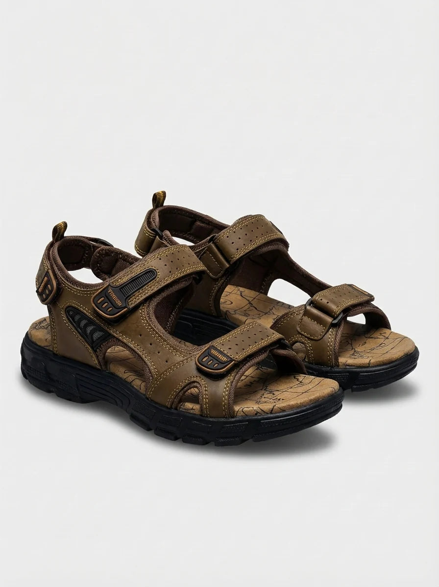 Oliver | Open Toe Outdoor Walking Sandals Adjustable Strap