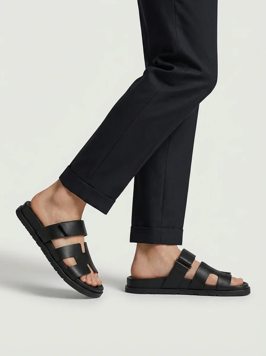 Oliver | Slide Sandals Open Toe Wide Strap