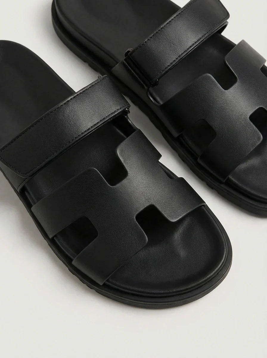 Oliver | Slide Sandals Open Toe Wide Strap