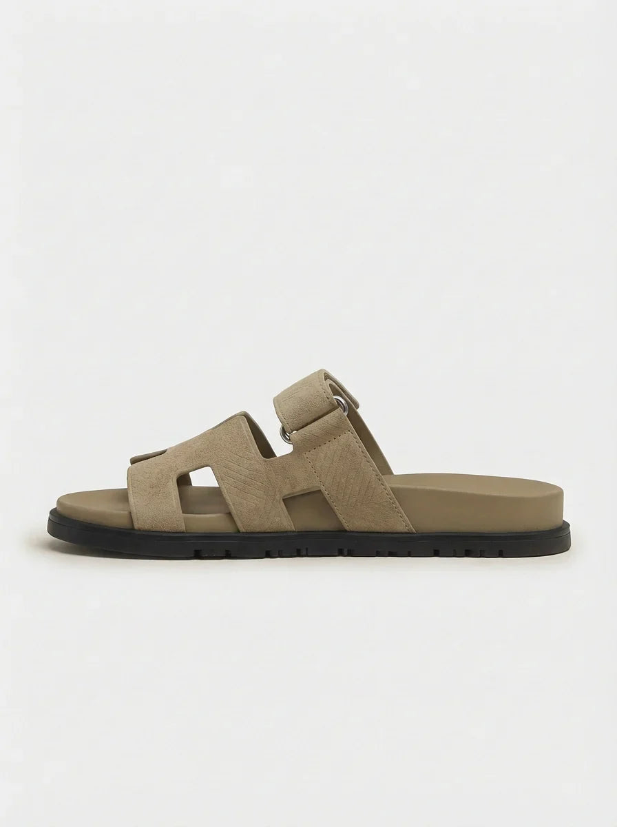 Oliver | Slide Sandals Open Toe Wide Strap