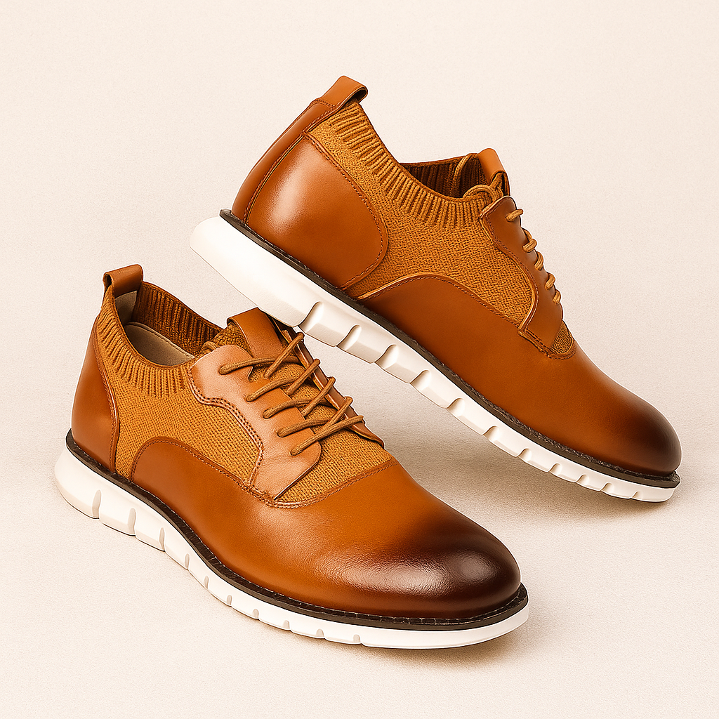 Abel | Men’s Rounded Toe Low Top Dress Shoes