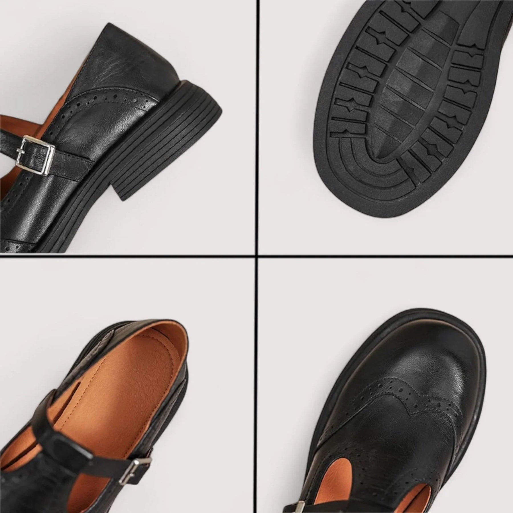 Agatha | Women’s Buckle Strap Round Toe Mary Janes Shoes