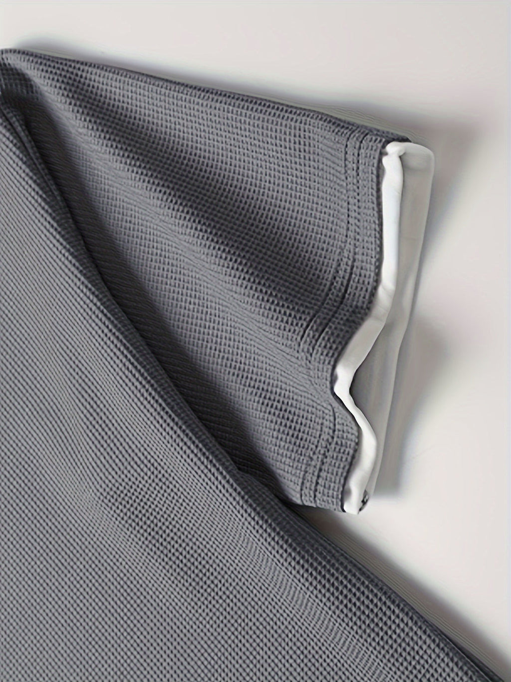 Agustin | Men’s Textured Short Sleeve Waffle Matching Set