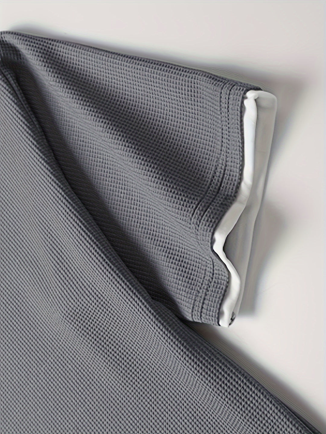 Agustin | Men’s Textured Short Sleeve Waffle Matching Set