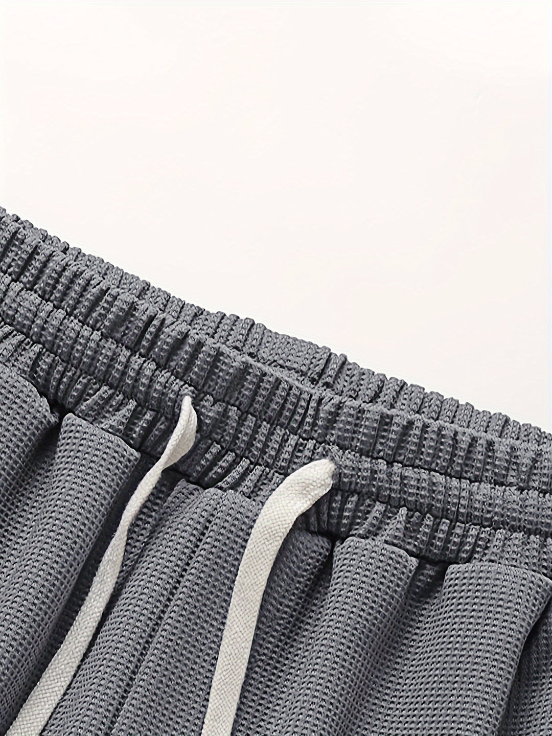 Agustin | Men’s Textured Short Sleeve Waffle Matching Set