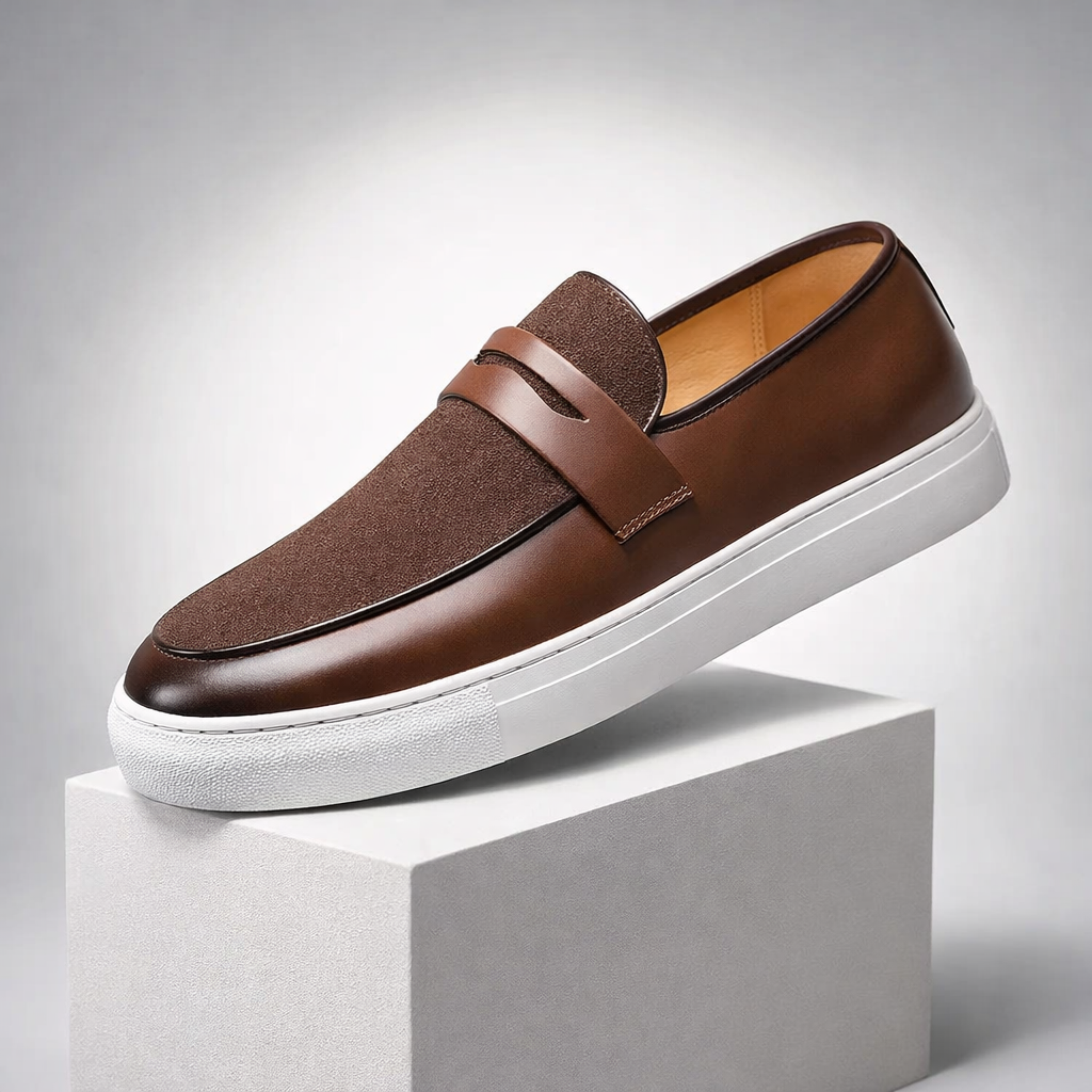 Ahanu | Men's Slip-On Closed Toe Dress Loafers