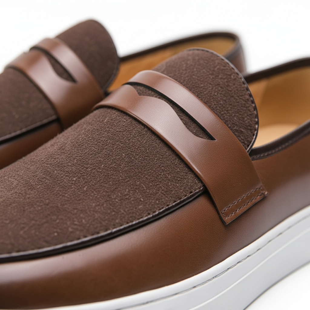 Ahanu | Men's Slip-On Closed Toe Dress Loafers
