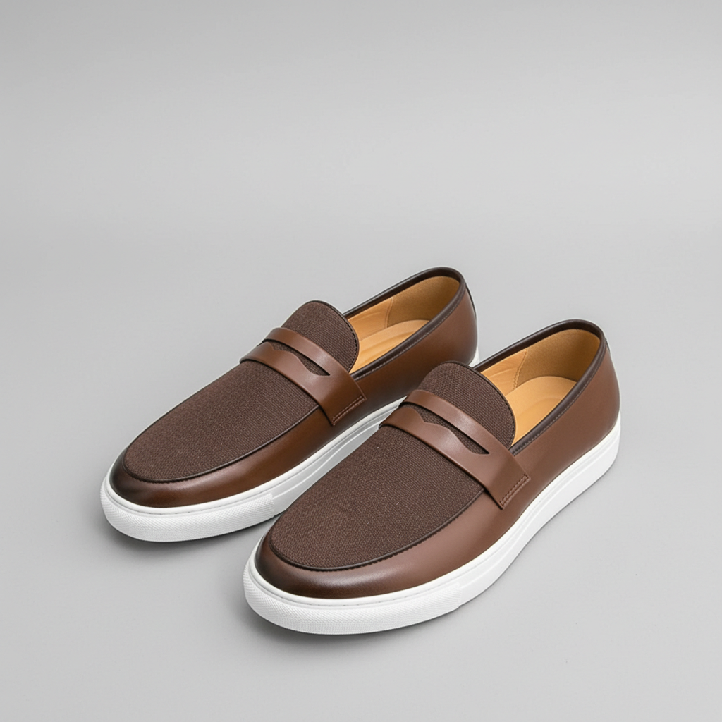 Ahanu | Men's Slip-On Closed Toe Dress Loafers