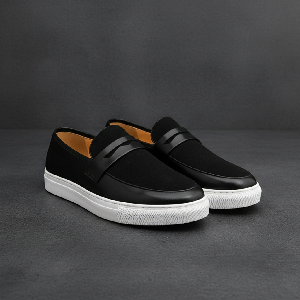 Ahanu | Men's Slip-On Closed Toe Dress Loafers