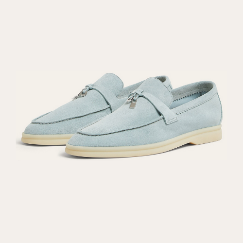 Ahanu | Women’s Closed Toe Slip On Low Heel Dress Loafers