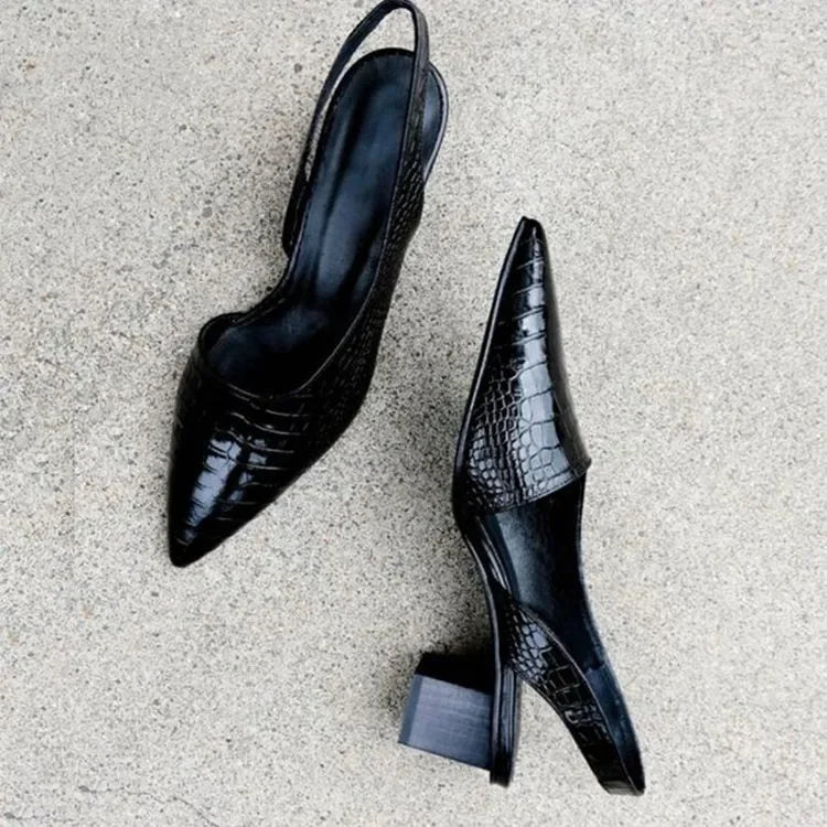 Aileen | Women’s Pointed Toe Slingback Sandals