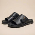 Ainsley | Men's Wide Band Slip-On Open-Toe Slippers