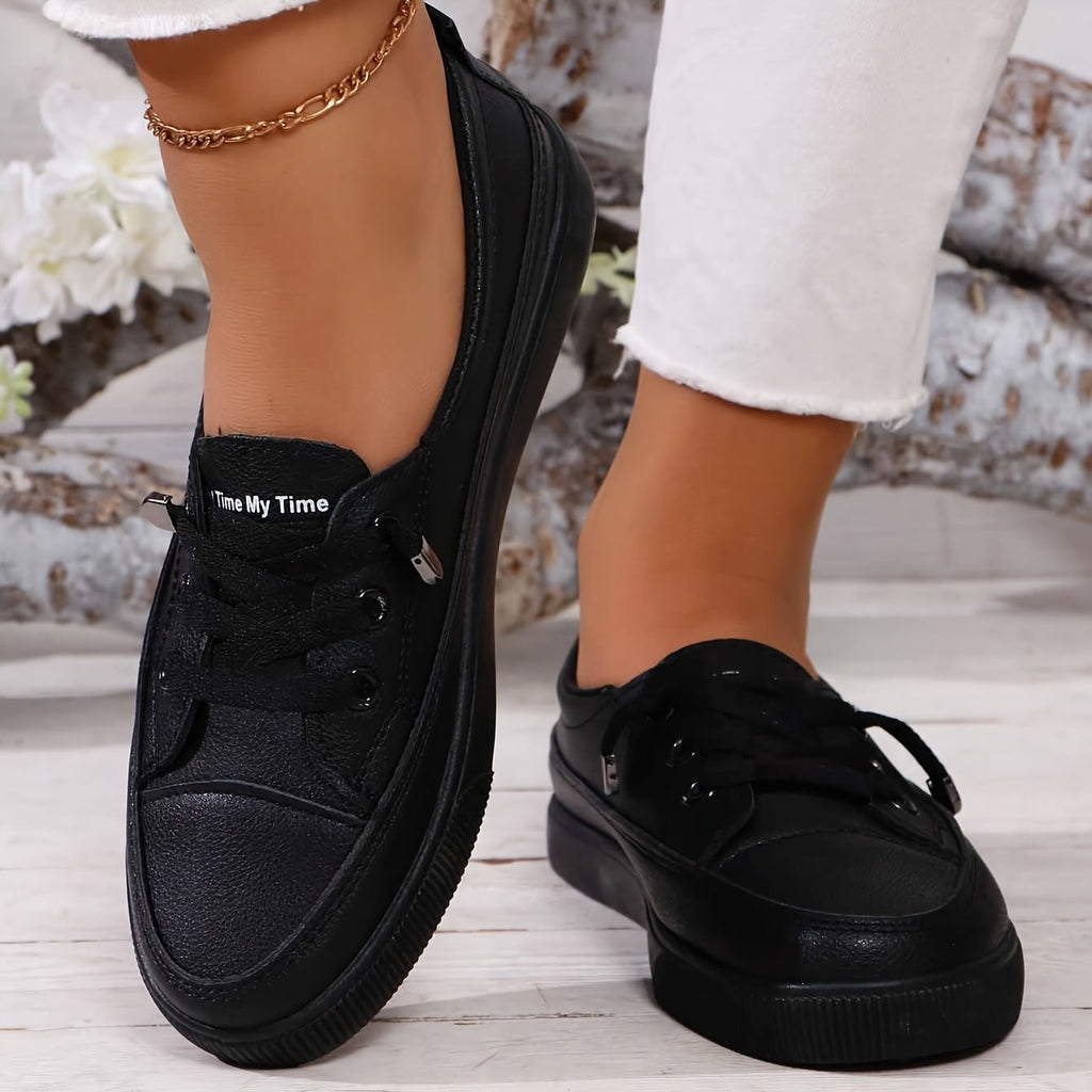 Alarice | Women's Lace-Up Closed Toe Low Top Shoes