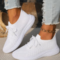 Alatau | Women’s Round Toe Lace Up Low Top Walking Sneakers