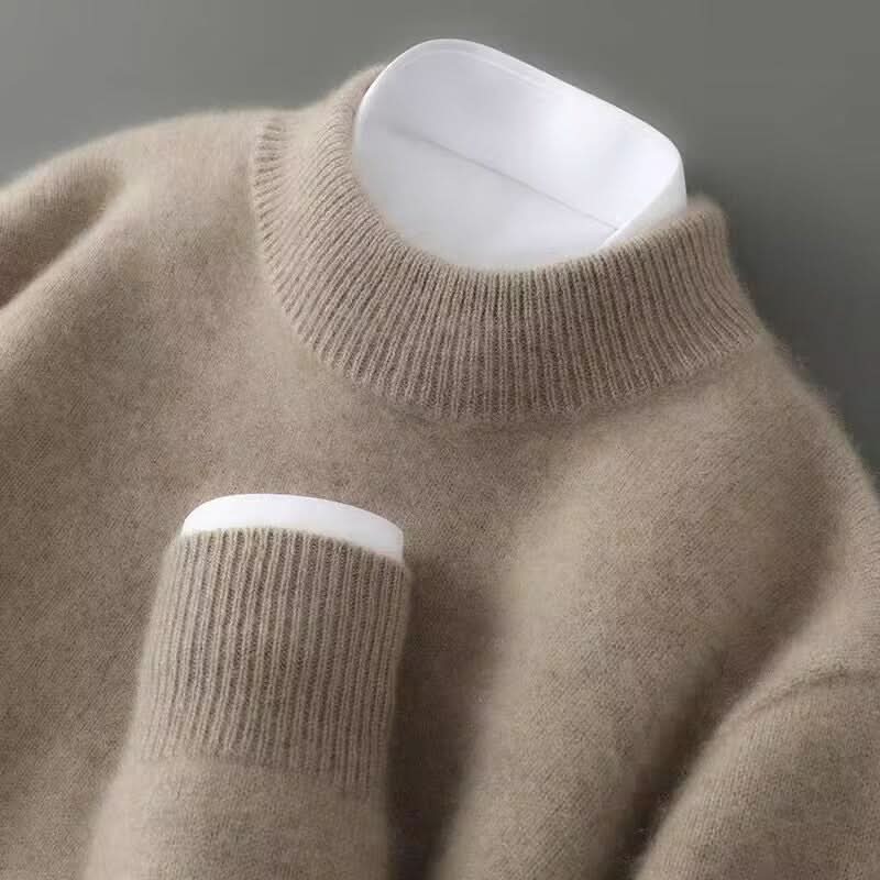 Alberta | Women’s Drop Shoulder Crew Neck Cashmere Sweater