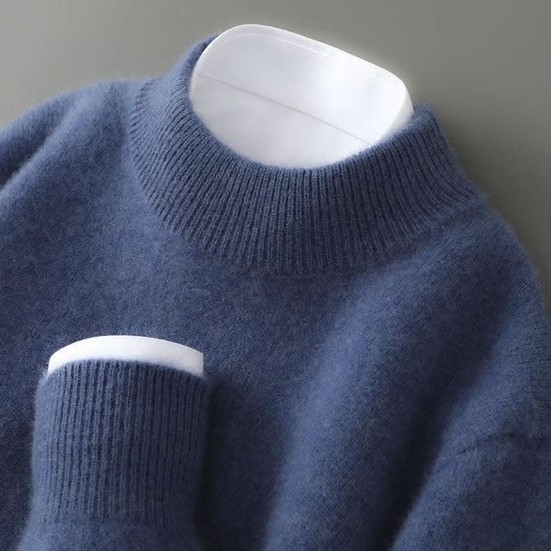 Alberta | Women’s Drop Shoulder Crew Neck Cashmere Sweater