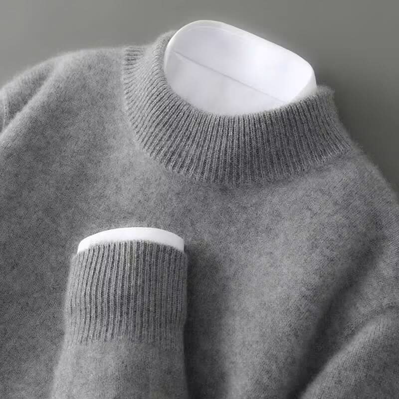 Alberta | Women’s Drop Shoulder Crew Neck Cashmere Sweater