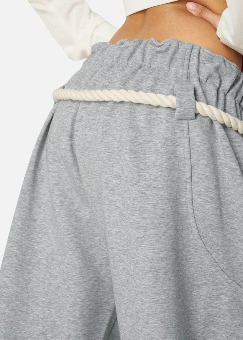 Alishba | Women's Baggy Leg Adjustable Drawstring Pockets Sweatpants