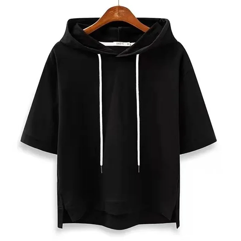 Allegra | Women’s Short Sleeve Drawstring Hoodie