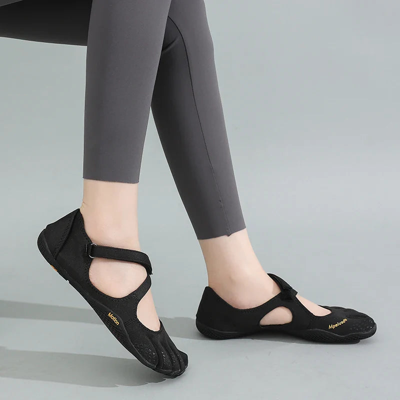 Almira | Women's Five Toe Slip On Cut Out Shoes