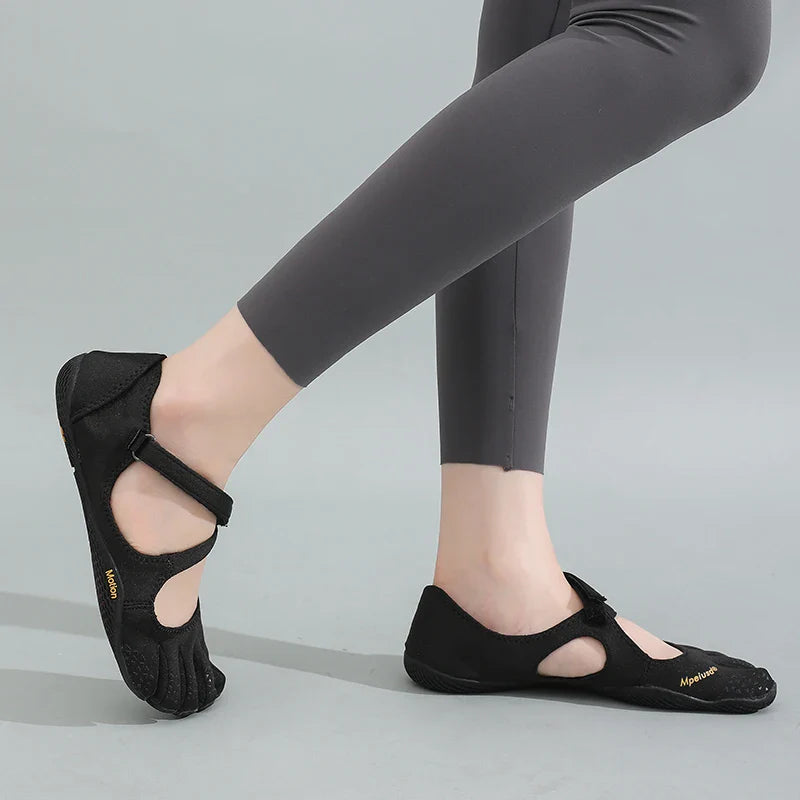 Almira | Women's Five Toe Slip On Cut Out Shoes