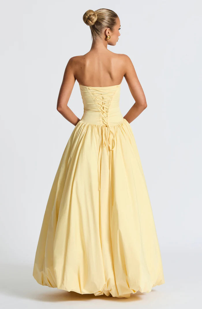 Aloysia | Women's Puffball Sleeveless Flowy Wedding Guest Dress