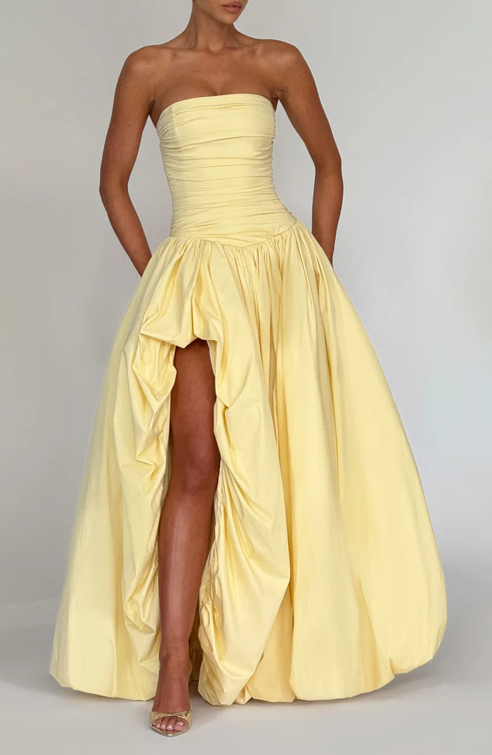 Aloysia | Women's Puffball Sleeveless Flowy Wedding Guest Dress