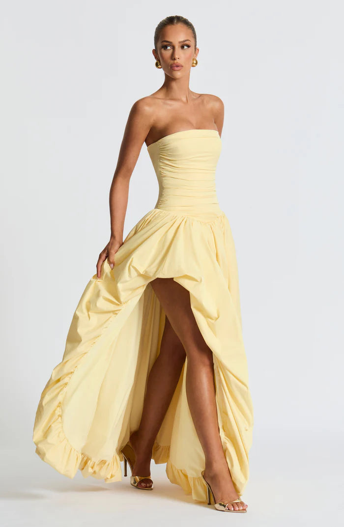 Aloysia | Women's Puffball Sleeveless Flowy Wedding Guest Dress