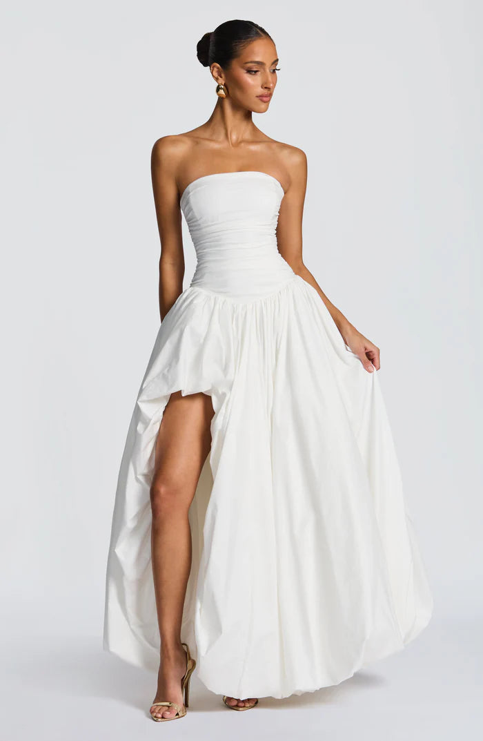 Aloysia | Women's Puffball Sleeveless Flowy Wedding Guest Dress
