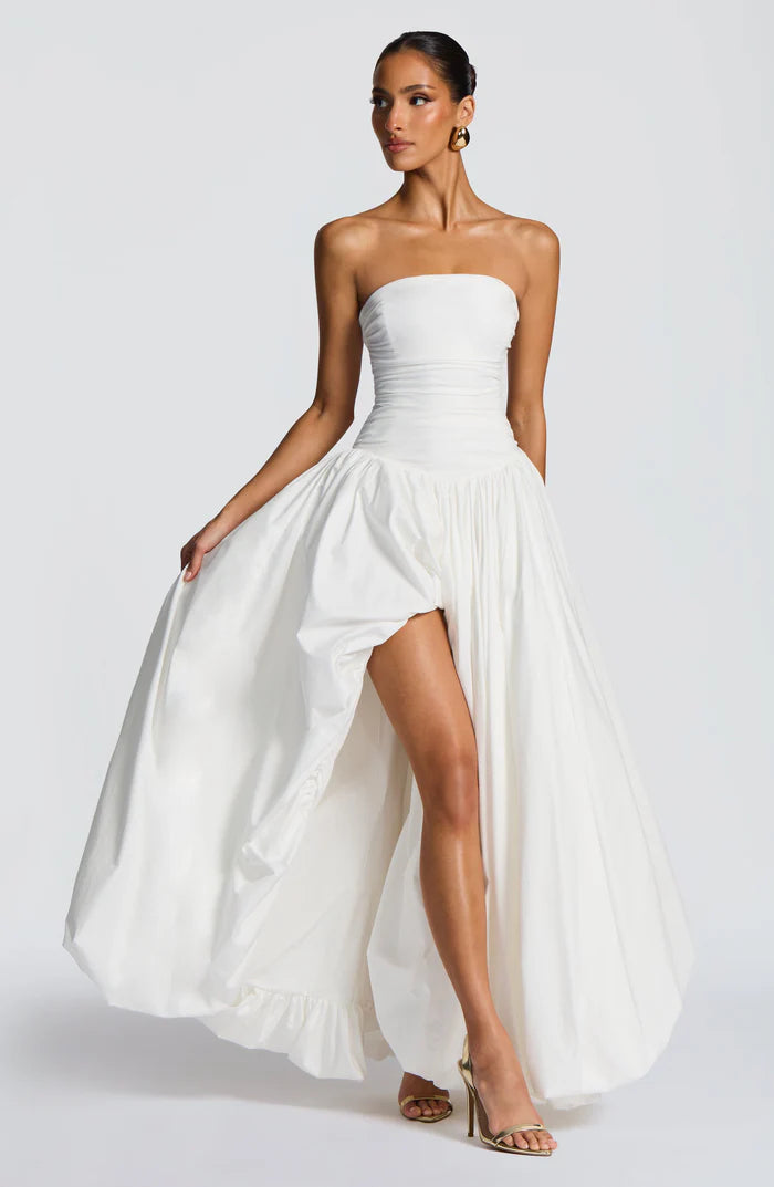 Aloysia | Women's Puffball Sleeveless Flowy Wedding Guest Dress