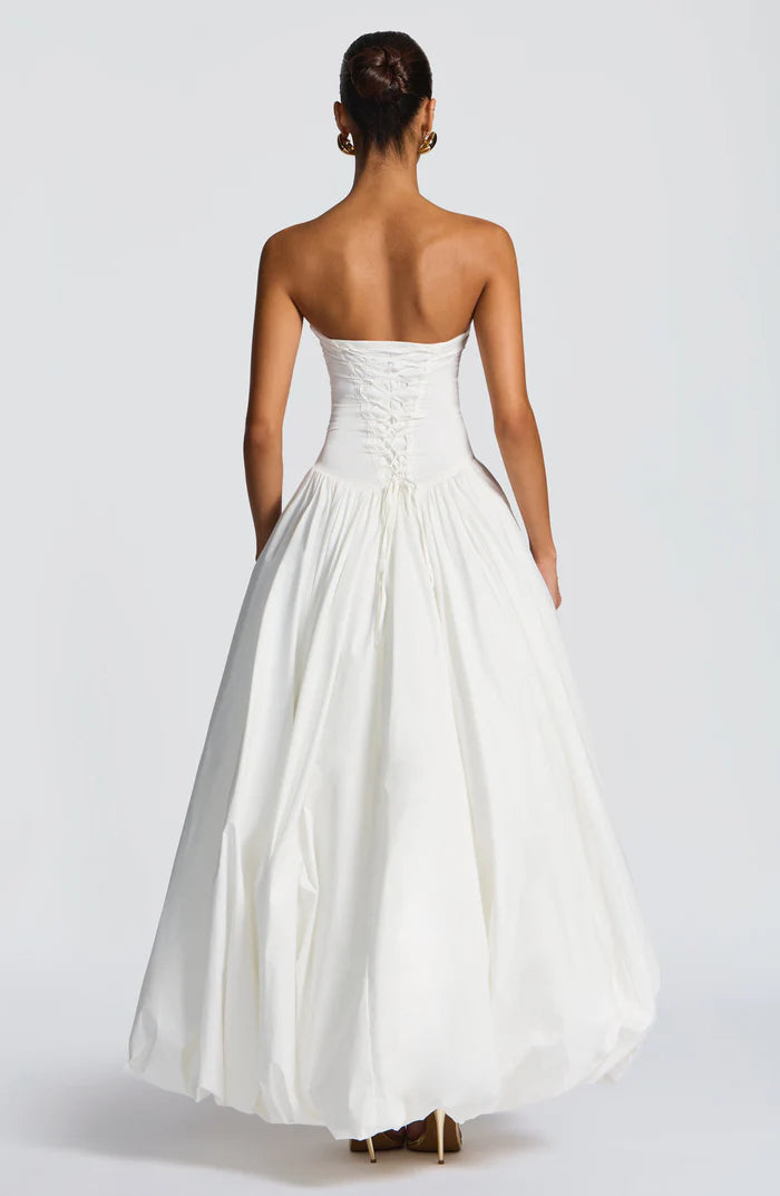 Aloysia | Women's Puffball Sleeveless Flowy Wedding Guest Dress
