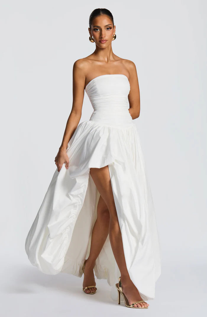 Aloysia | Women's Puffball Sleeveless Flowy Wedding Guest Dress