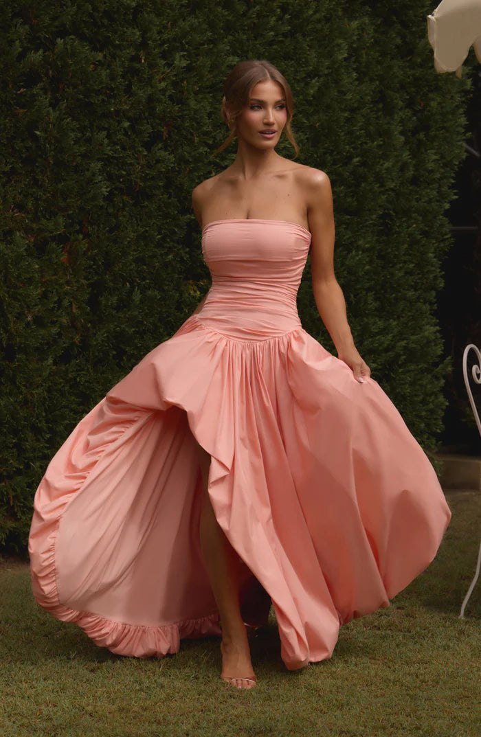 Aloysia | Women's Puffball Sleeveless Flowy Wedding Guest Dress