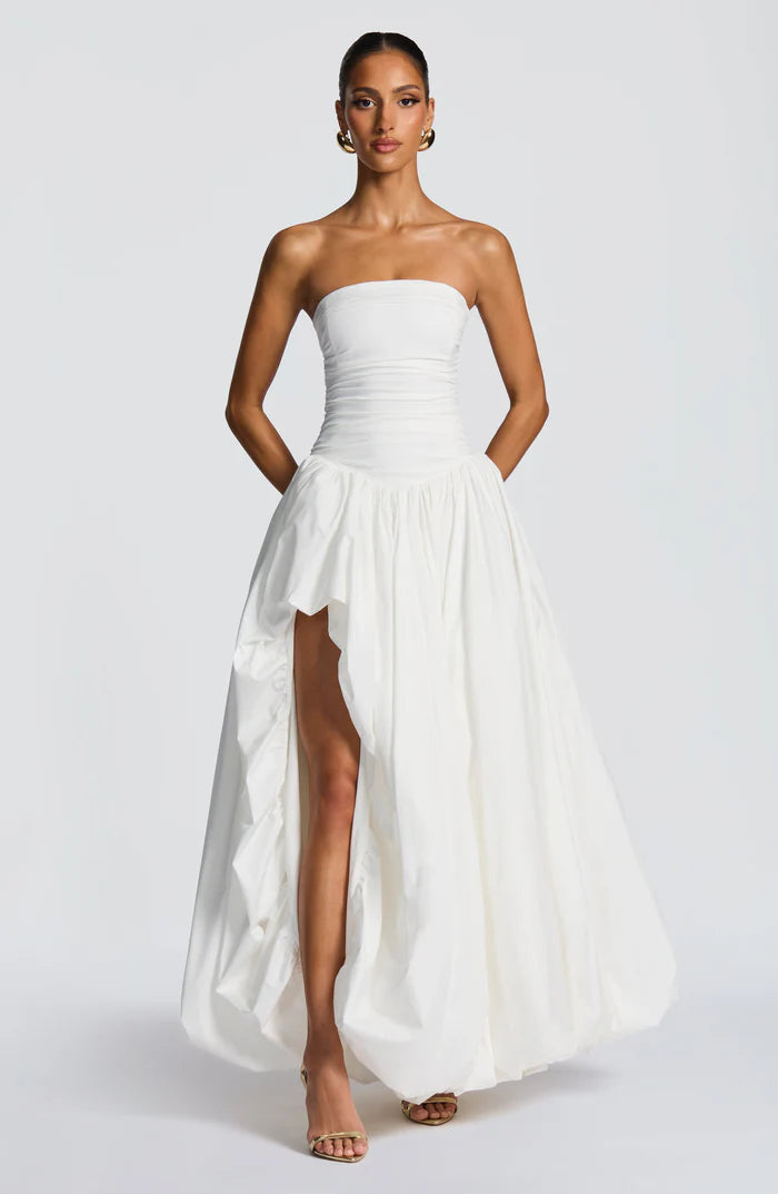 Aloysia | Women's Puffball Sleeveless Flowy Wedding Guest Dress