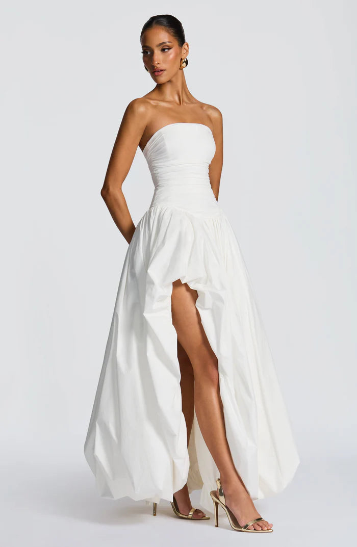 Aloysia | Women's Puffball Sleeveless Flowy Wedding Guest Dress