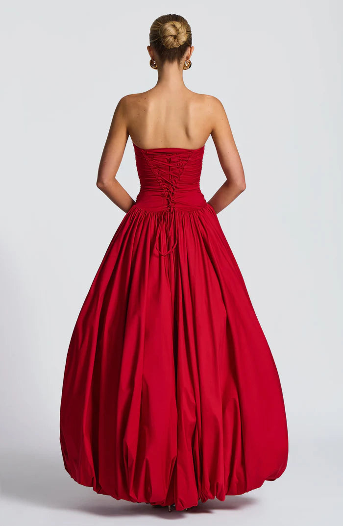 Aloysia | Women's Puffball Sleeveless Flowy Wedding Guest Dress