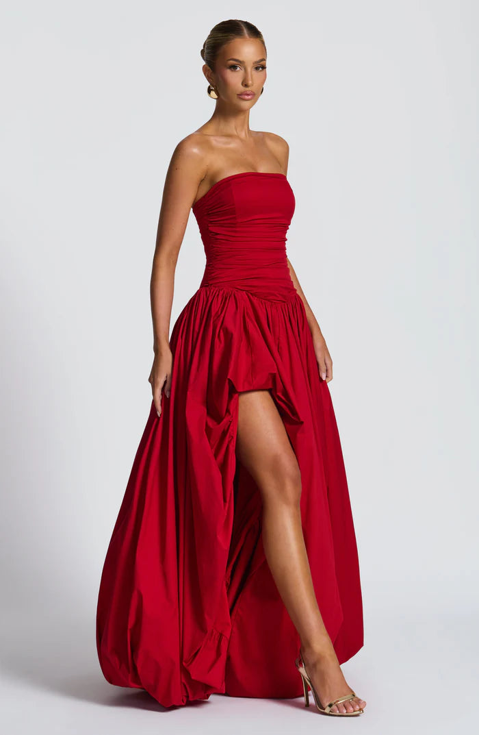 Aloysia | Women's Puffball Sleeveless Flowy Wedding Guest Dress