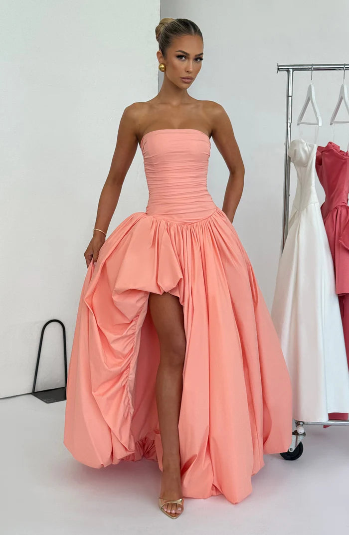 Aloysia | Women's Puffball Sleeveless Flowy Wedding Guest Dress