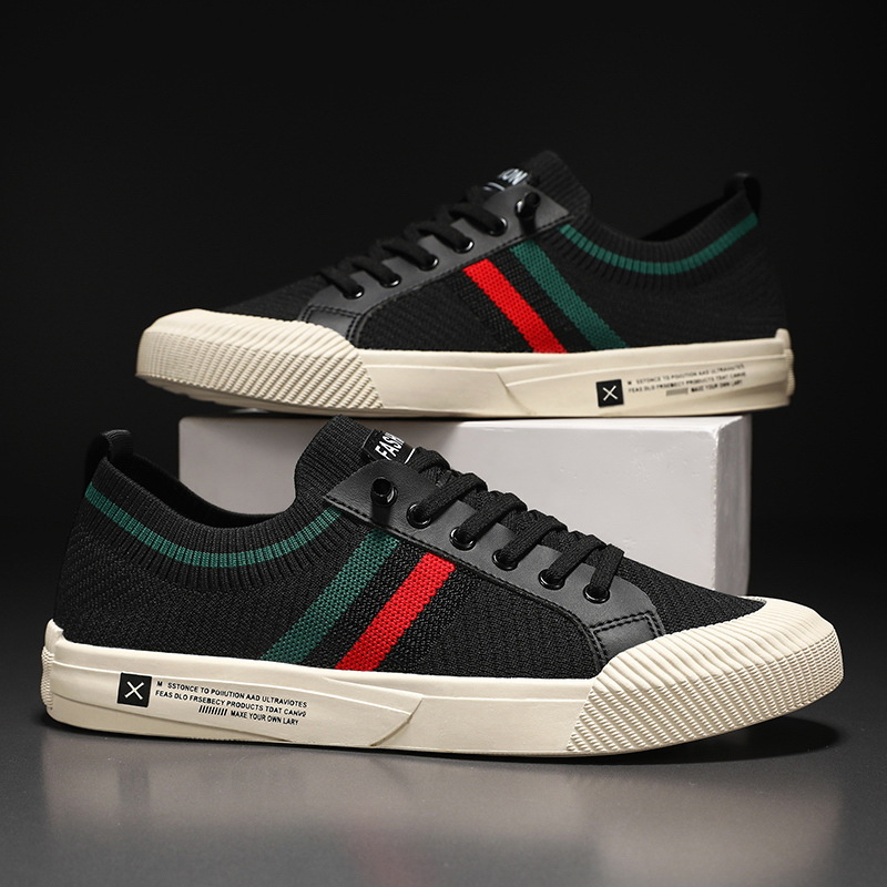 Altamont | Men's Mesh Stripe Round Toe Lace Up Sneakers