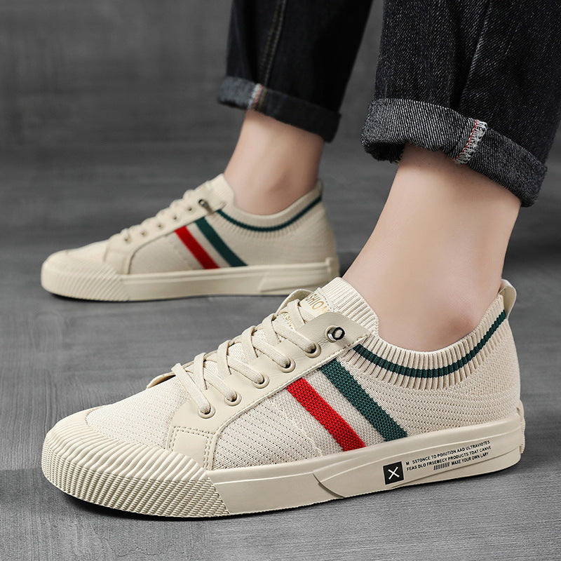Altamont | Men's Mesh Stripe Round Toe Lace Up Sneakers