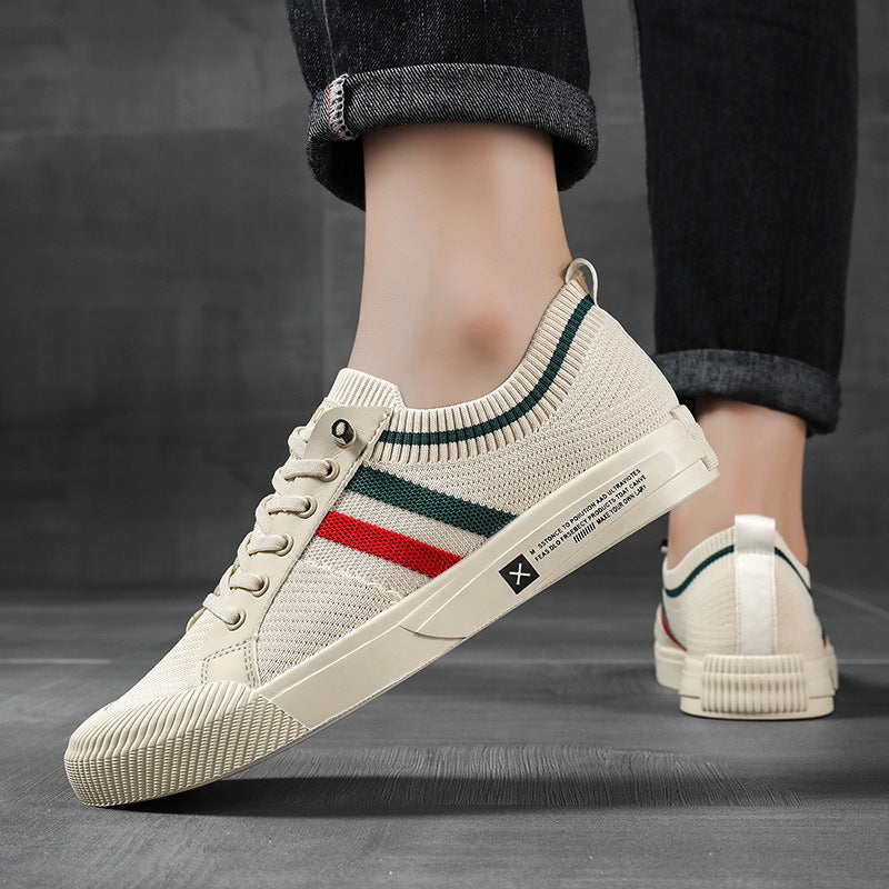 Altamont | Men's Mesh Stripe Round Toe Lace Up Sneakers