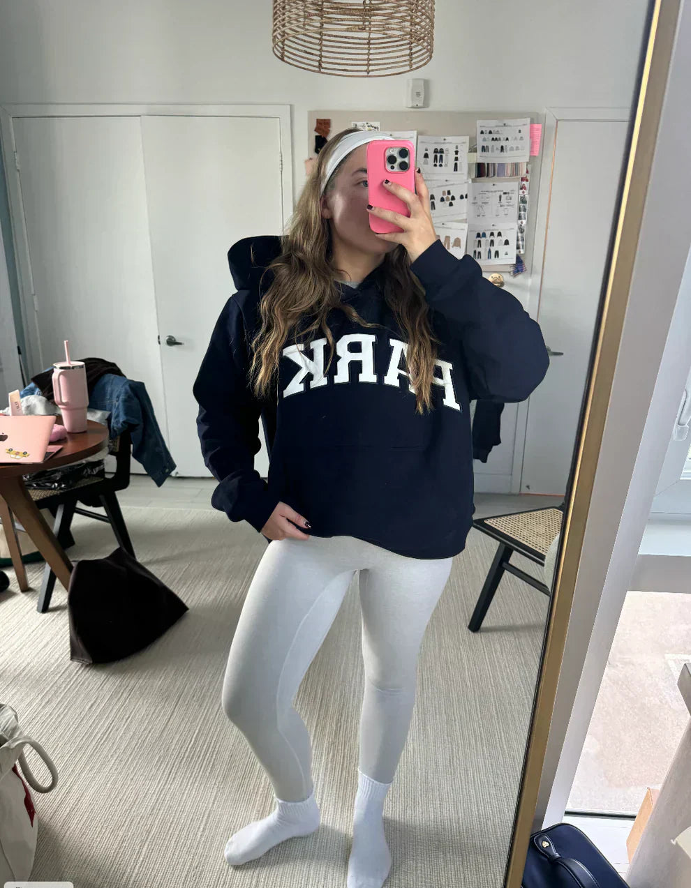 Alylah | Women’s Long Sleeve Mock Neck Oversized Sweatshirt
