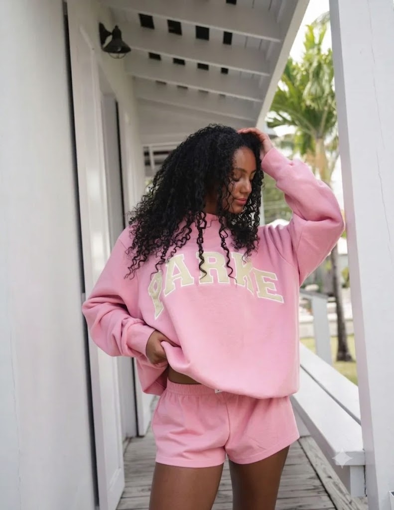 Alylah | Women’s Long Sleeve Mock Neck Oversized Sweatshirt