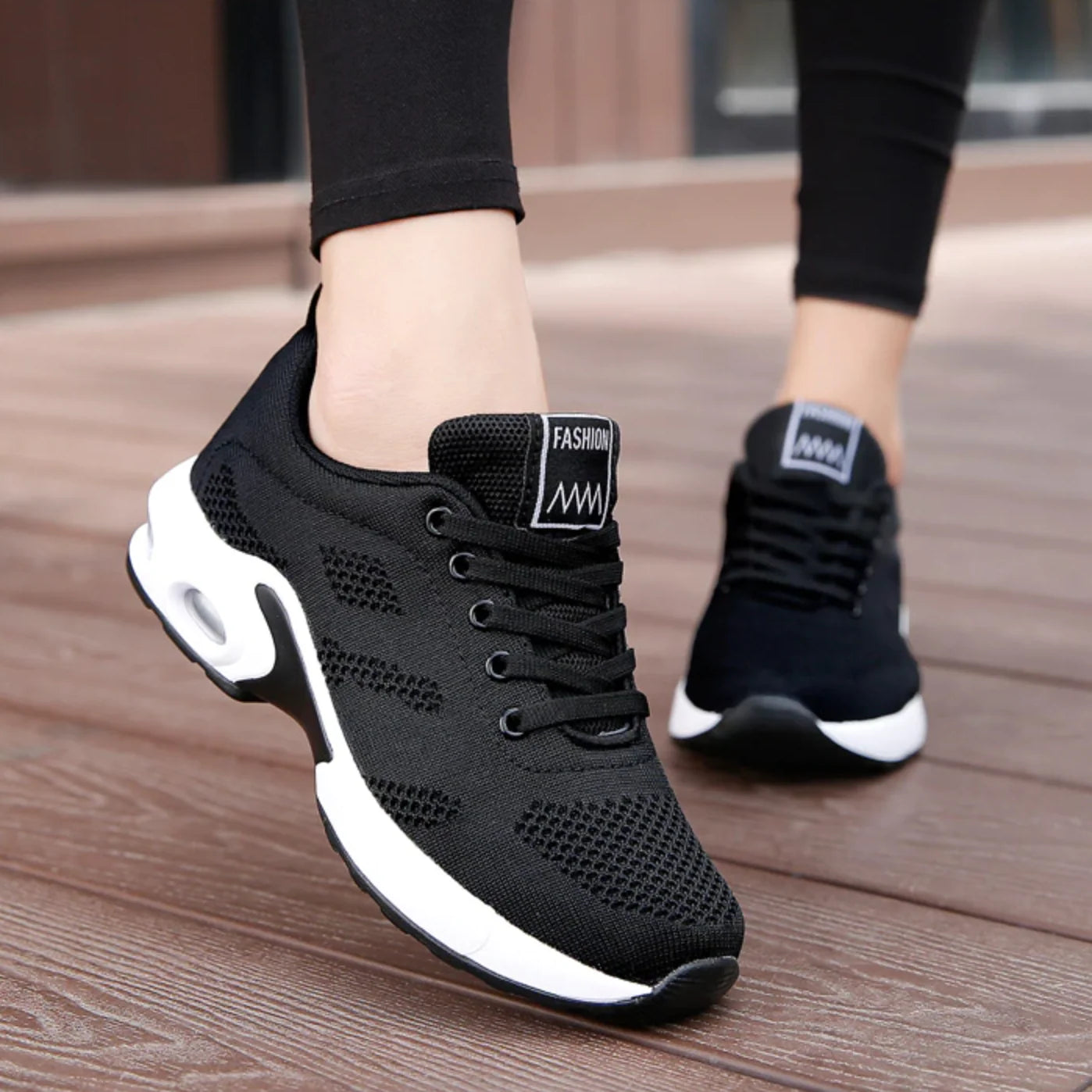 Alysa | Women’s Lace Up Low Top Round Toe Walking Sneakers