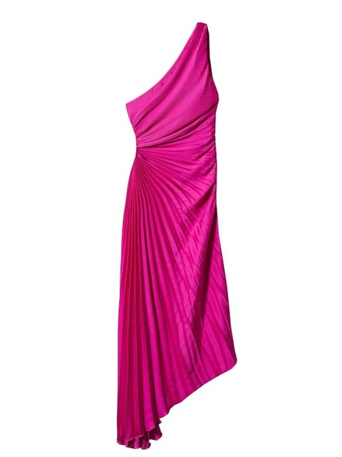 Amberly | Women's Cut Out One Shoulder Wedding Guest Dress