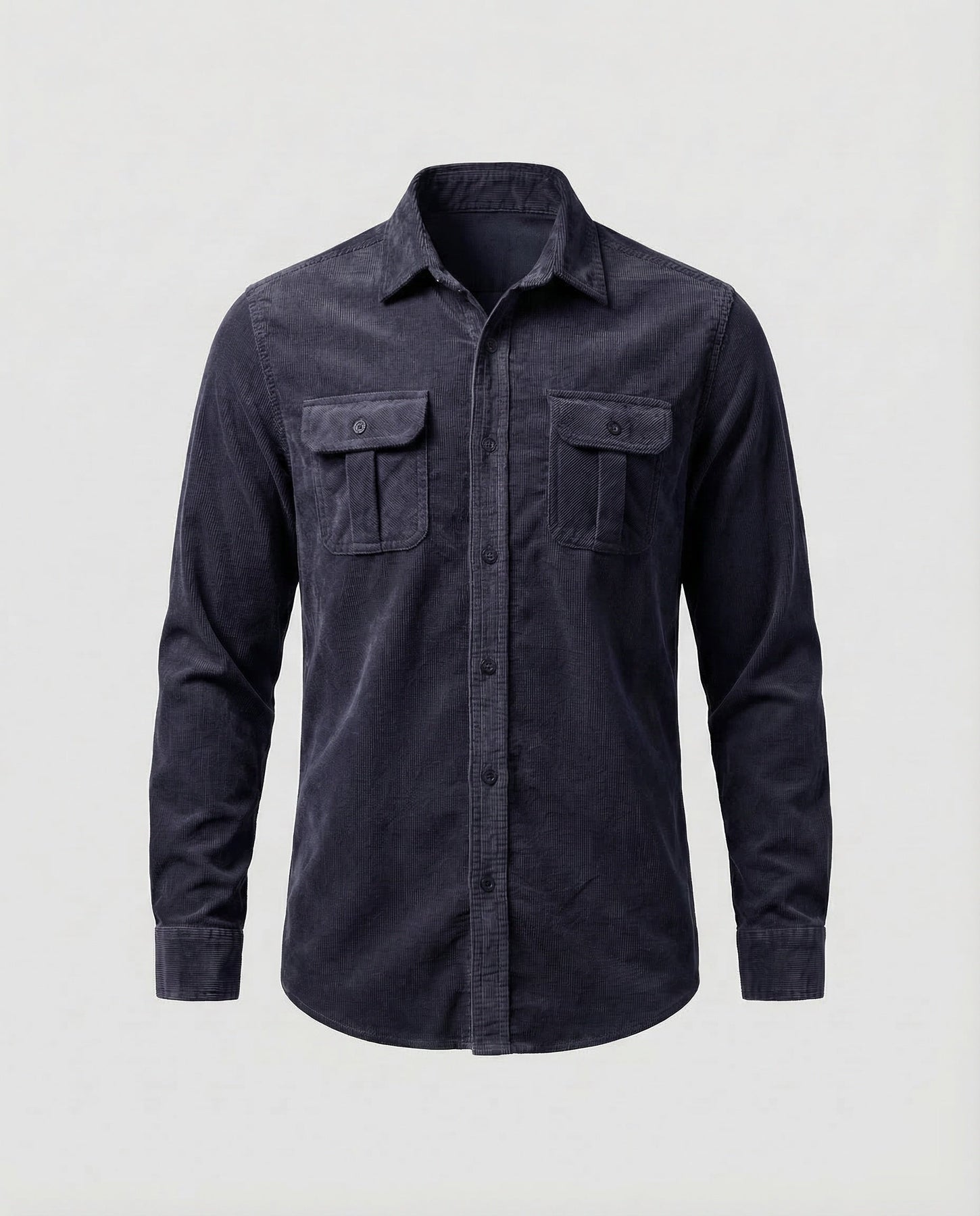 Ambrose | Men's Long Sleeve Button Front Dress Shirt