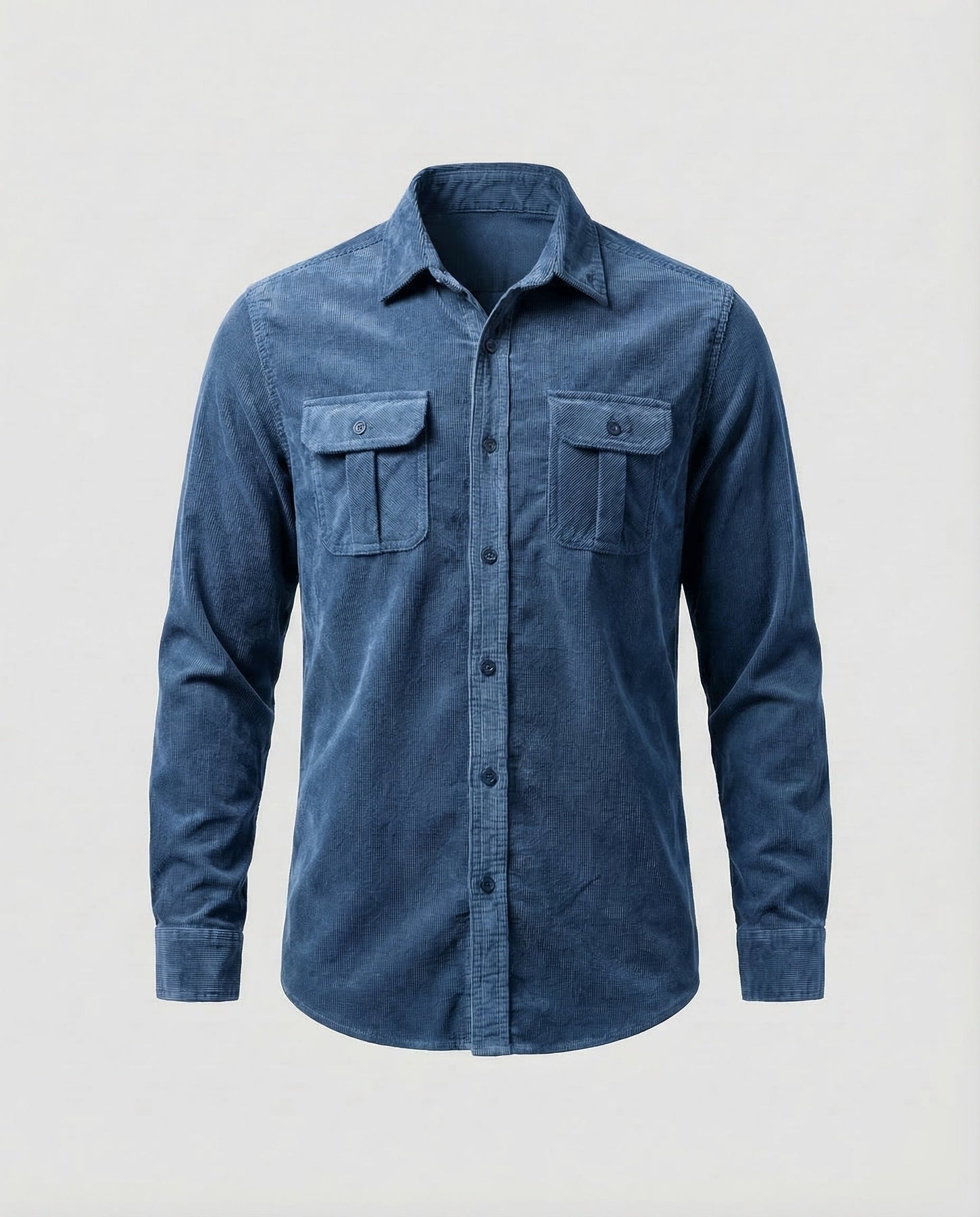 Ambrose | Men's Long Sleeve Button Front Dress Shirt