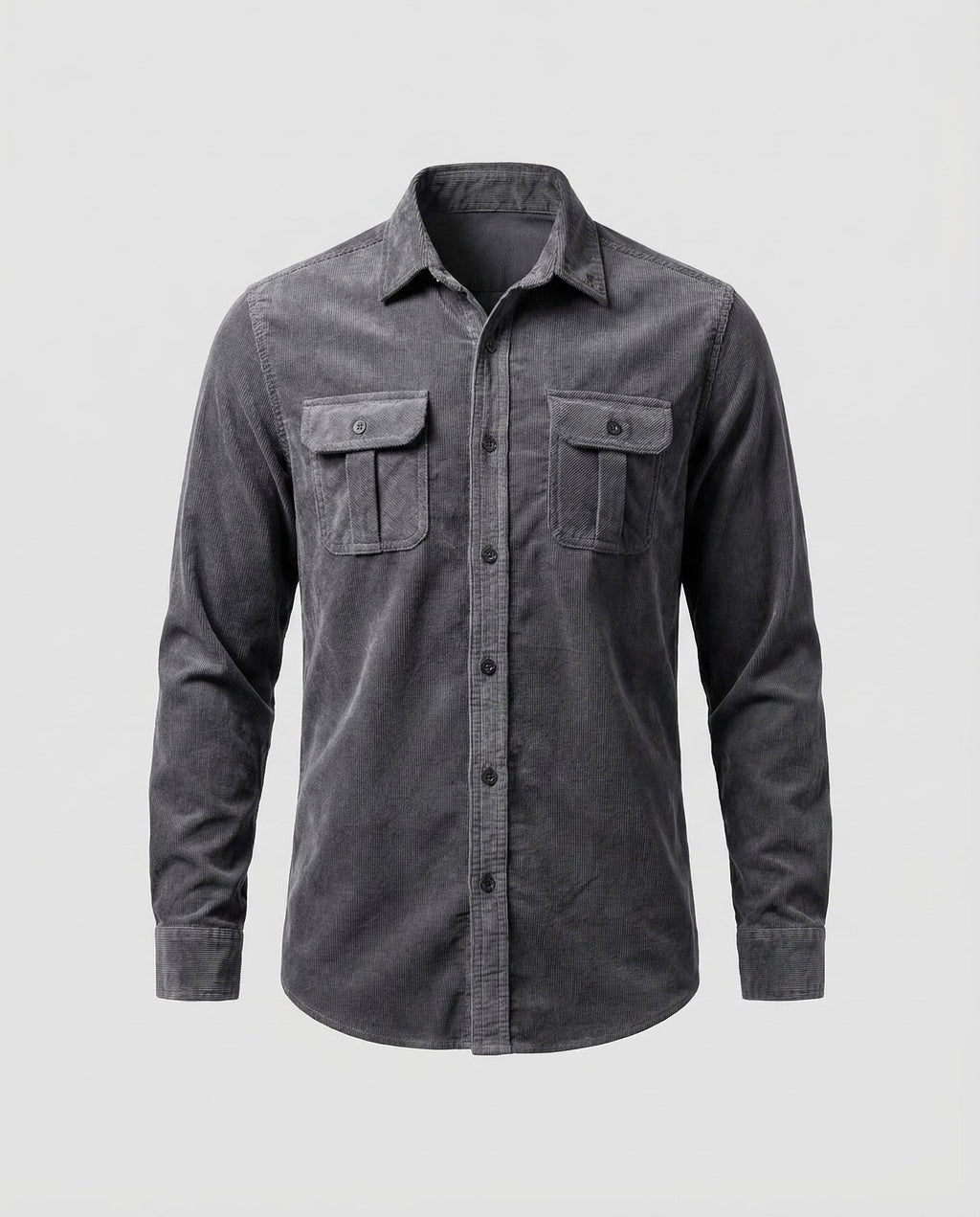 Ambrose | Men's Long Sleeve Button Front Dress Shirt